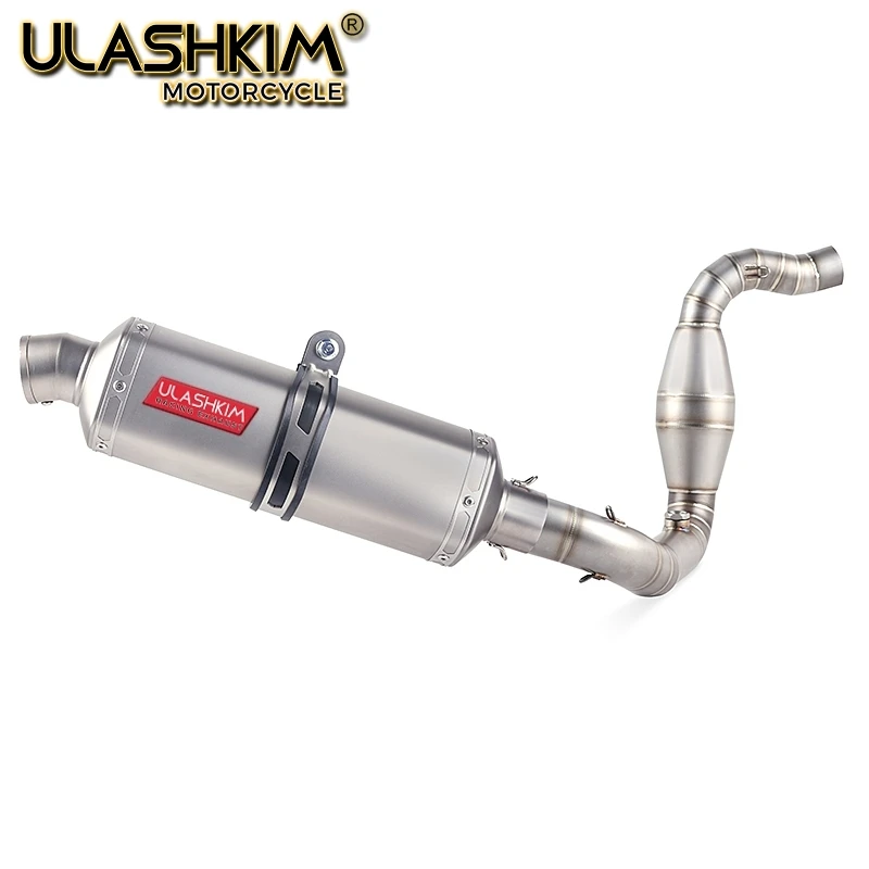 Мотоцикл Полная система глушитель Escape Slip On для bmw G310R G310GS G 310R 310GS средняя
