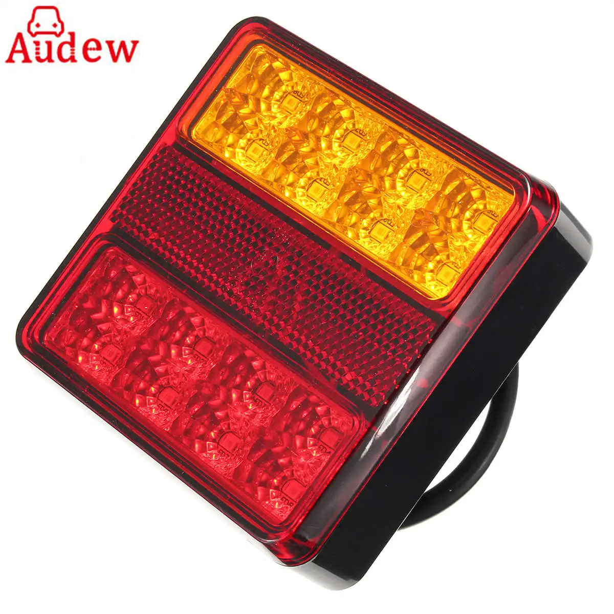 

22LEDS Car Truck Rear Tail Light Warning Lights Rear Lamps Waterproof Tail Parts License Plate Lights for Trailer Truck Boat 12V
