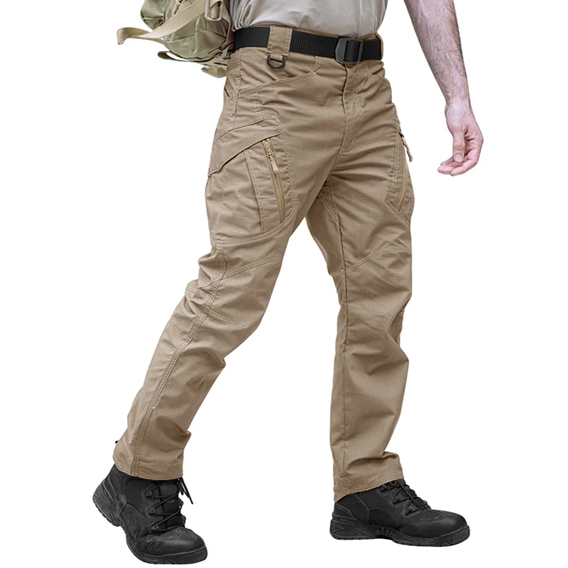 mens cargo walking trousers