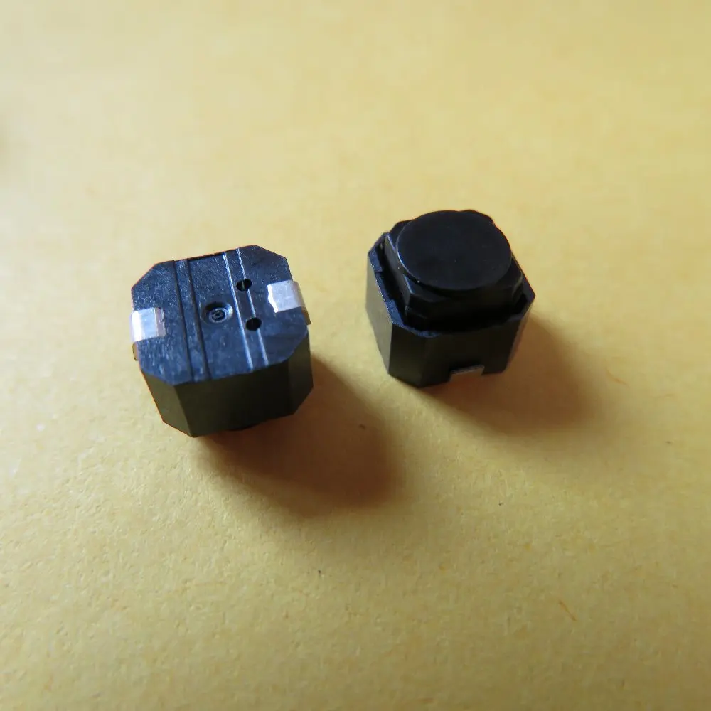20 шт./лот 6x6x5 мм SMD Push press мгновенный бесшумный кнопочный переключатель с