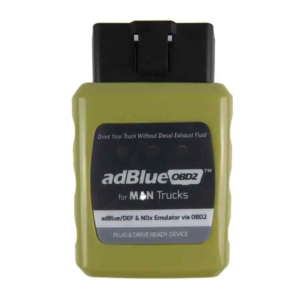 Версия профессиональный Adblue Эмулятор Nox AdblueOBD2 Plug& Drive готовое устройство по OBD2 16Pin Adblue OBD 2 для 8 грузовиков - Цвет: Черный