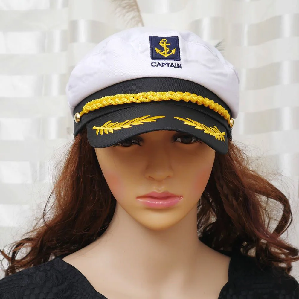 yacht captain hat costume