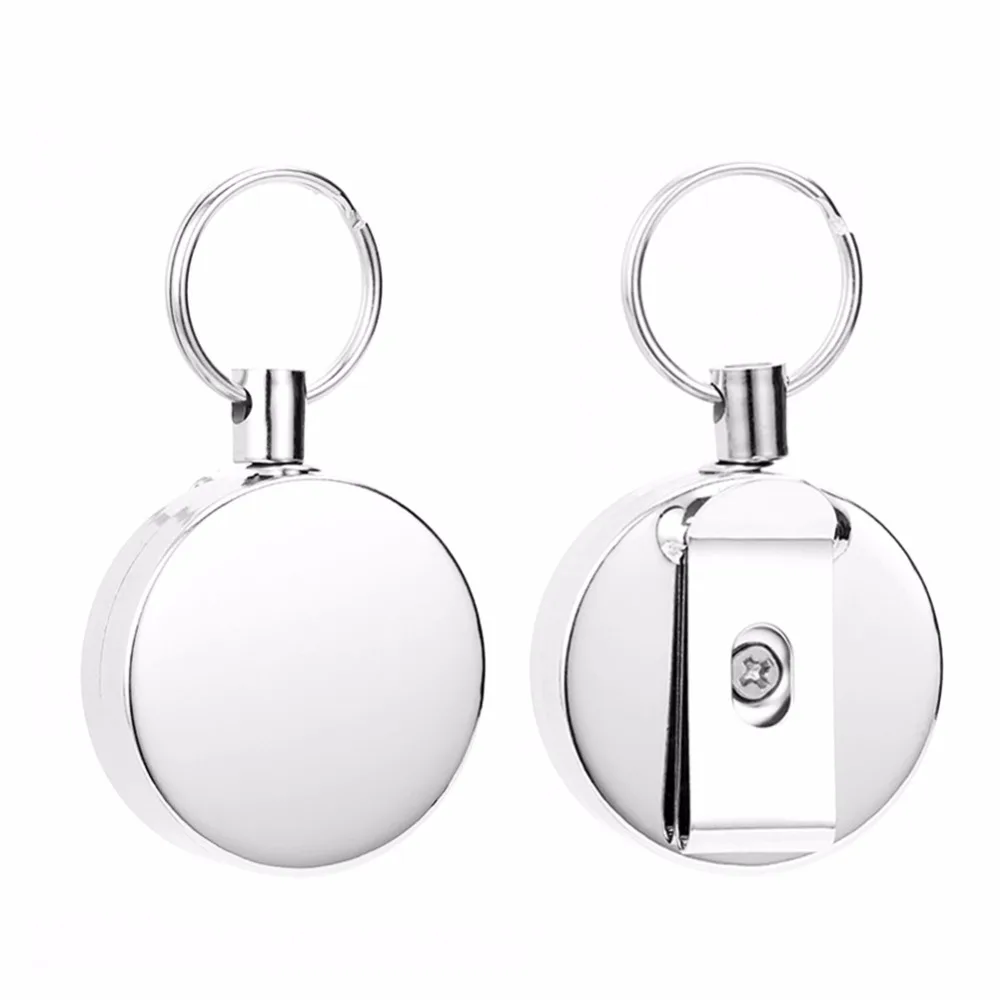 

Mounchain Fly Fishing Retractable Reel Cord Retractor Stainless Steel Tool Fishing Rod Telescopic Buckle Fishing Accessories
