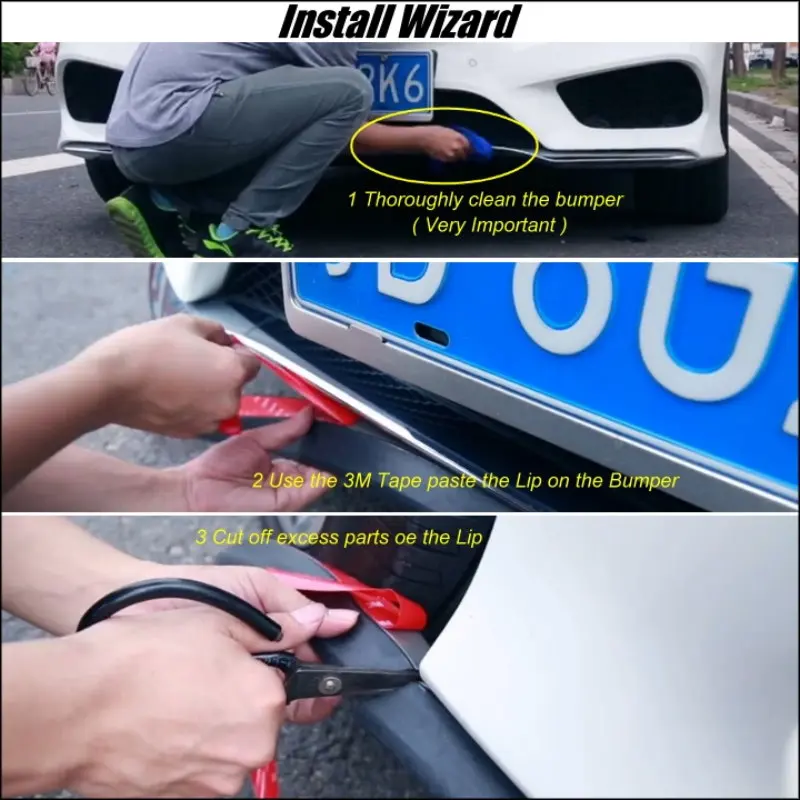 Seat Ibiza 2008 VINYL BUMPER PROTECTOR KIT K