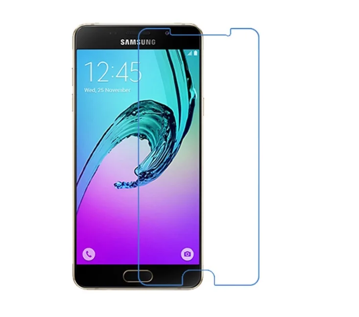 Премиум Закаленное стекло и ПЭТ (мягкий) протектор экрана для samsung Galaxy A5 (2016) (2017)