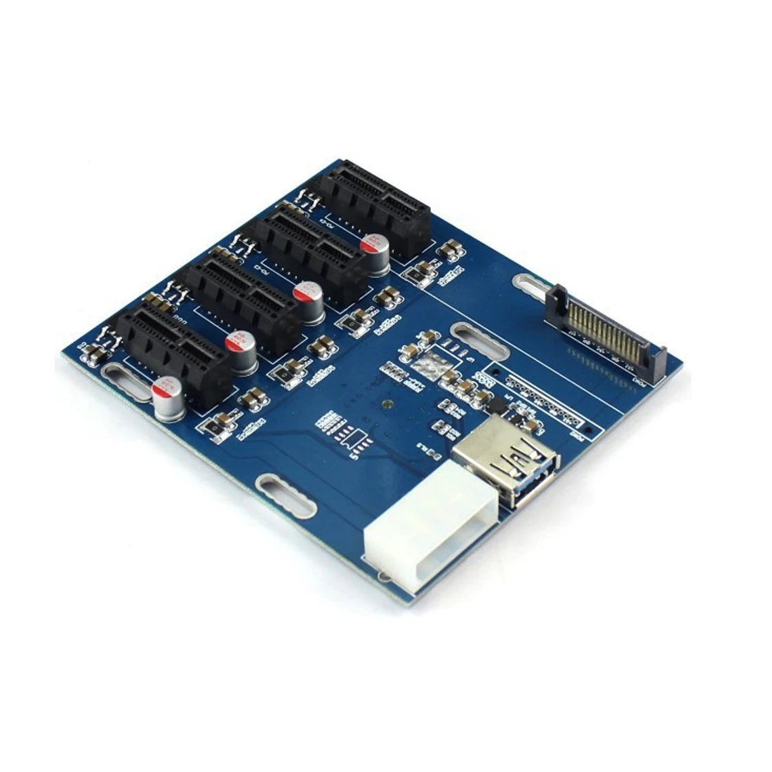 Nuevas tarjetas Add On PCIe 1 a 4 PCI express 1X ranuras Riser tarjeta Mini ITX a externo 4 PCI-e adaptador de ranura PCIe Puerto multialicate tarjeta Nuevas tarjetas Add On PCIe 1 a 4 PCI express 1X ranuras Riser tarjeta Mini ITX a externo 4 PCI-e adaptador de ranura PCIe Puerto multialicate tarjeta