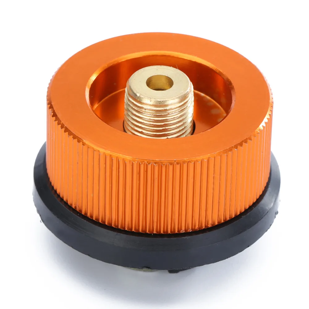 

Aluminum Outdoor Stove Connector Head Split Type Gas Bottle Adaptor Transfer Nozzle Conversion for Camping Picnic BBQ Stove