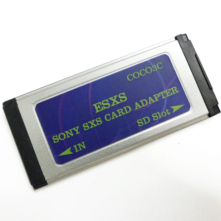 SD к видеокамере SXS Pro кард-ридер адаптер для экспресс-карт Поддержка 128 ГБ SDHC SDXC карты