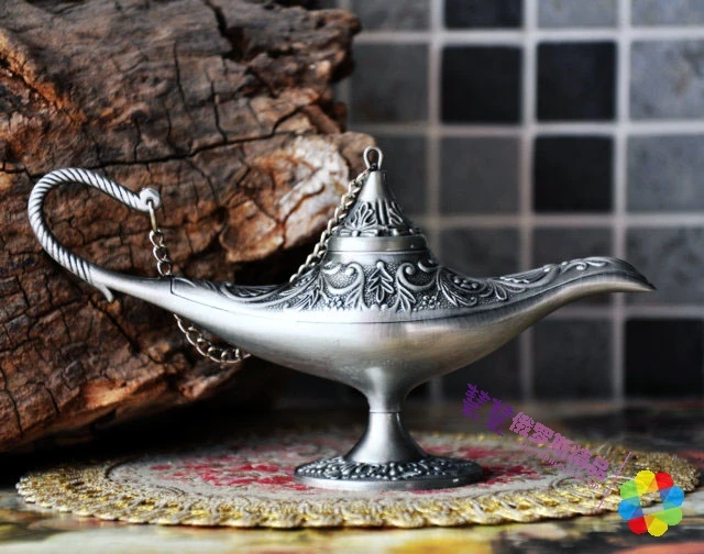 

Tin alloy classic India Aladdin lamp Classical Aladdin a large gift lamp
