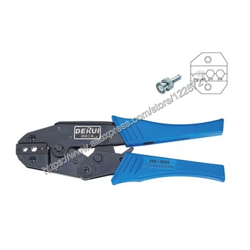 

HS-02H EUROP STYLE RATCHET crimping tool for coaxial cable crimping plier multi tool tools hands pliers