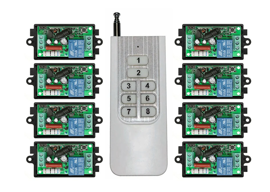 

1000M Long Range AC220V 1CH RF wireless remote control switch system transmitter & receiver relay Learning Code/lamp/ window