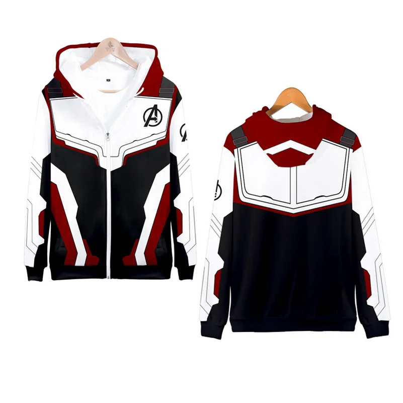 The avengers endgame Marvel Hoodies Men Quantum Realm Cosplay Costume Game Sweatshirt Hot new style hip hop fashion 2019 tops
