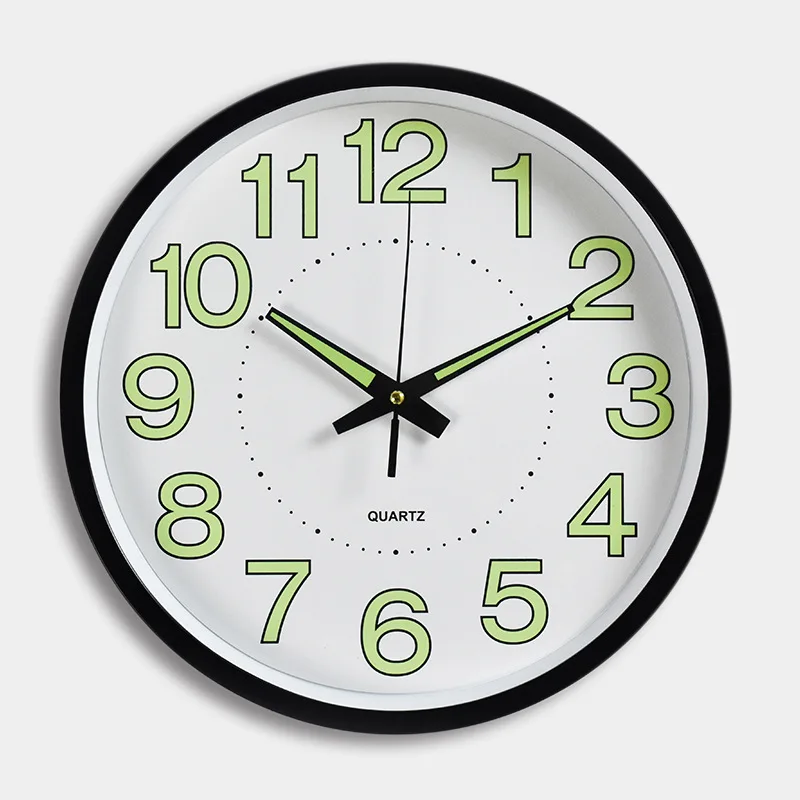 12 дюймов Луна светящиеся бесшумные настенные часы домашний декор цифровые настенные часы Relogio De Parede электронные часы на стену Новинка