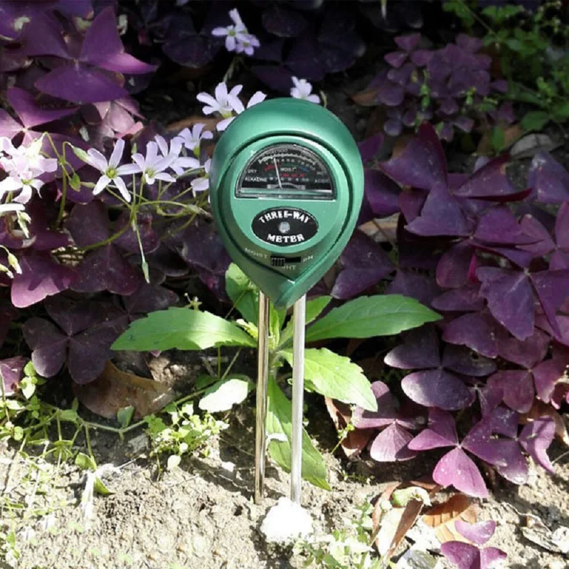 FINDAMAZE 3 в 1 садовые растения цветы ph-метр для почвы влагонепроницаемый датчик влажности инструменты почвенный контроллер влажности
