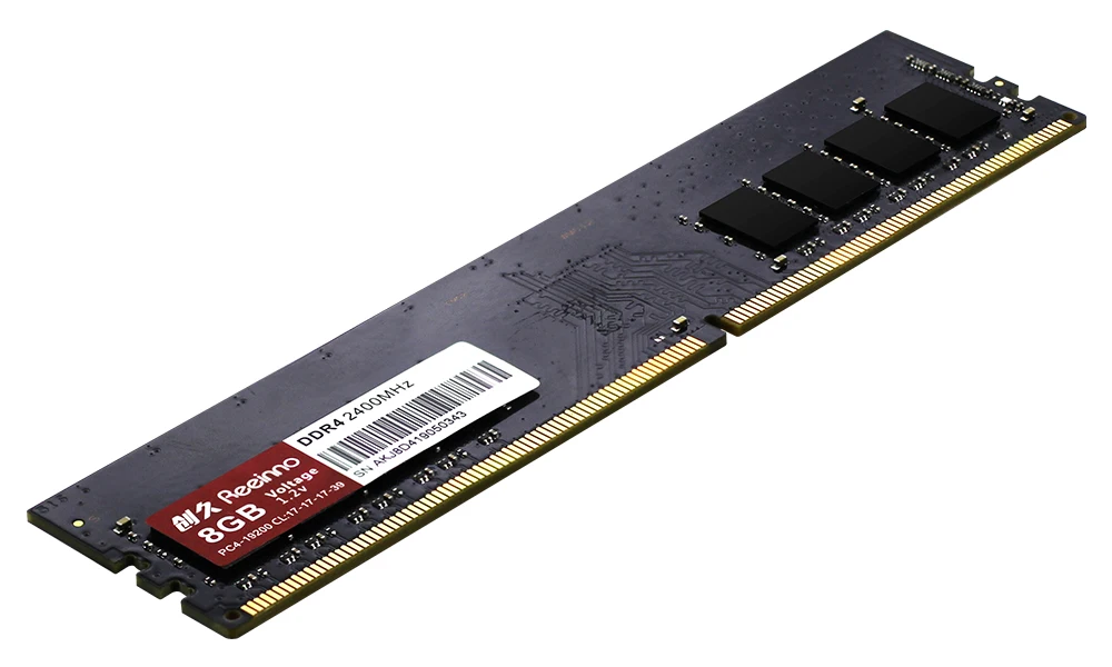 Eeinno Ram 4 Гб/8 ГБ DDR4 2400 МГц 1,2 в PC4-19200 288pin 17-17-17-39 CL = 17 Тип интерфейса одиночный модуль оперативной памяти 4 Гб памяти DIMM рабочего стола