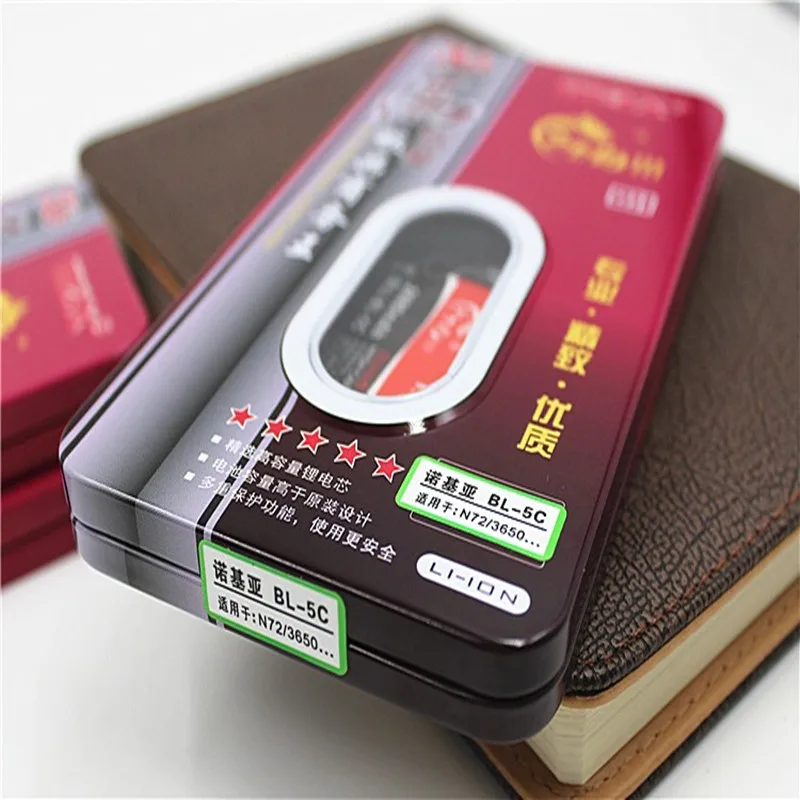 Новый литий ионный аккумулятор 2680 мАч BL 5C для Nokia 1100 1200 2730c 3110 3120 5130 6230 6230i 6555 6630 7600 E50