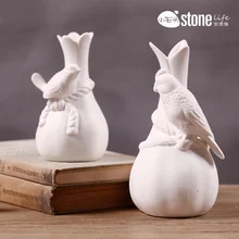 ZAKKA керамика ваза украшения дома Творческий современный минималистский ретро Американский ваза с птицами