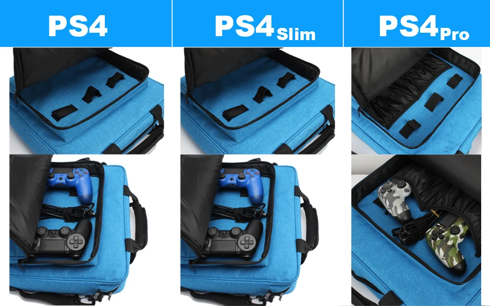 Сумка многофункциональная сумка для PS4/PS4 PRO slim mi Размер Защита сумка через плечо холщовый чехол для playstation 4 Consol