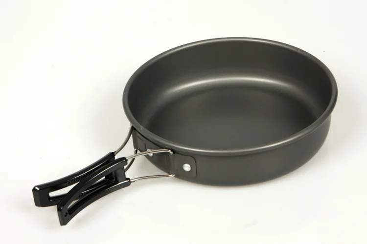 Outdoor Camping Cookware Set Portable Camping Tableware for 2-3 Person Picnic Outdoor Tableware pot Pan Bowl Set for BBQ Travel Outdoor Camping Cookware Set Portable Camping Tableware for 2-3 Person Picnic Outdoor Tableware pot Pan Bowl Set for BBQ Travel
