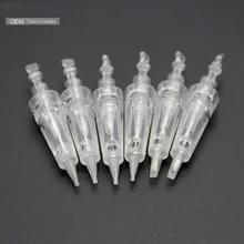 10 шт./лот штыковой разъем картриджи иглы обеззараженные для перманентного макияжа машина иглы для татуировки бровей лайнер средство для губ