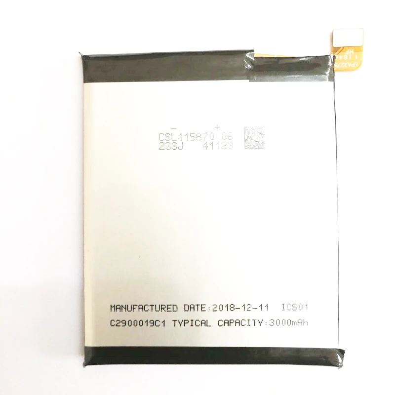 Официальный запасной аккумулятор TLp029D1 3000 мАч для Alcatel 3 / 3X 5 батареи TCL V760 Y660