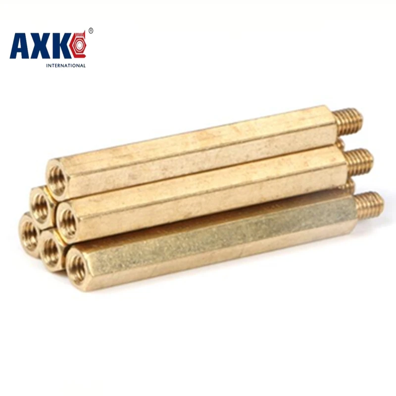 Axk 100 шт штырьковые к гнезду латунные прокладки M2 *