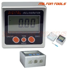 Электронный транспортир Цифровой Инклинометр goniometro электронный уровень цифровой угловой датчик Магнитный цифровой транспортир