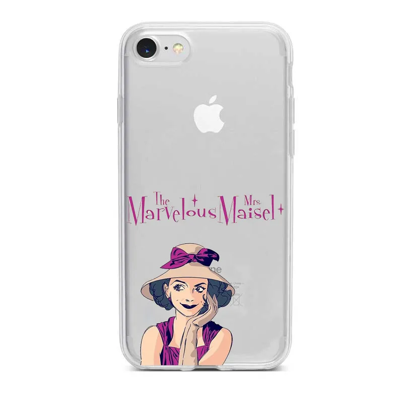 Чудесный мягкий Силиконовый ТПУ чехол для телефона Mrs Maisel iPhone11 11Pro 11ProMax X XR XS Max 8 8Plus