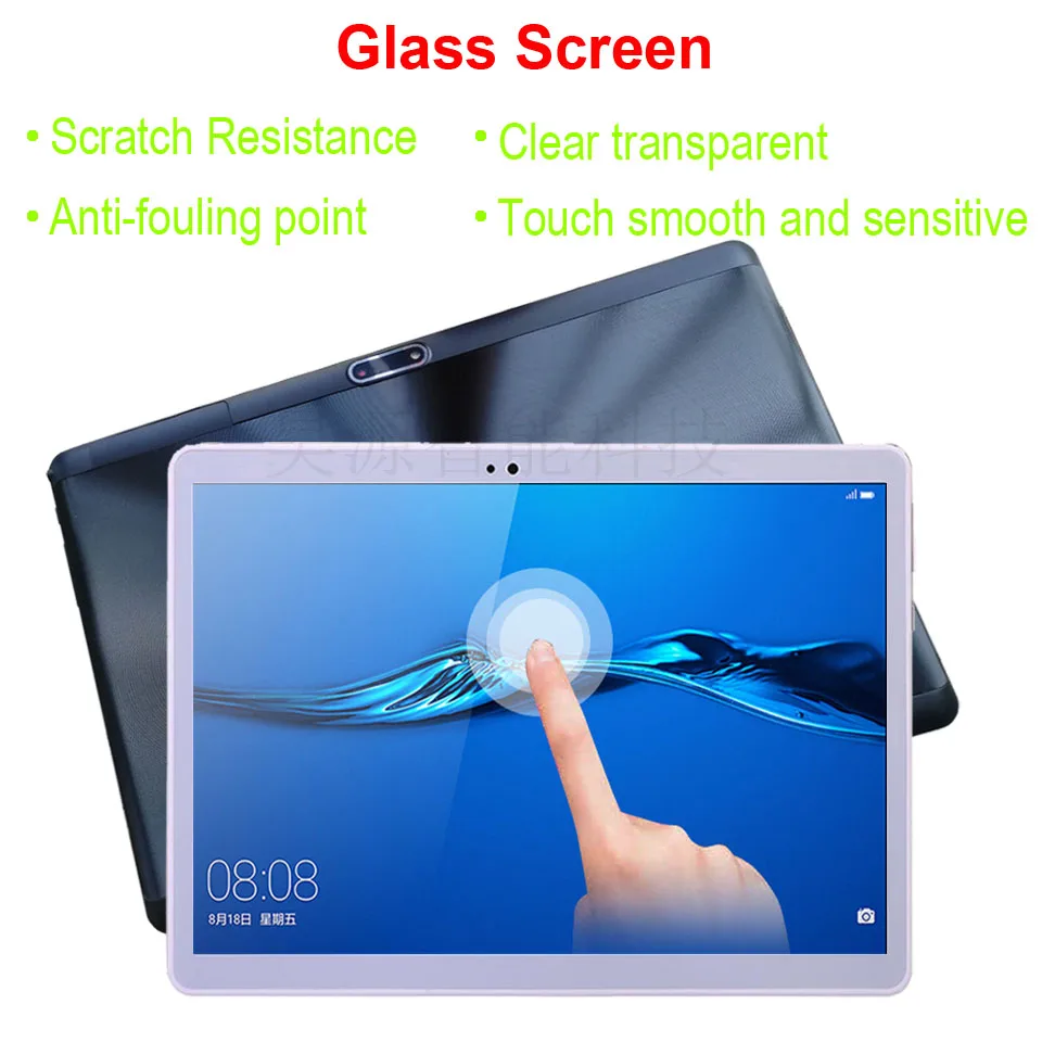 Free shipping Android 7.0 y108 Octa Core 10 inch Tablet PC 4GB RAM 64GB ROM 5MP WIFI A-GPS 3G 4G LTE 2.5D Tempered Glass IPS