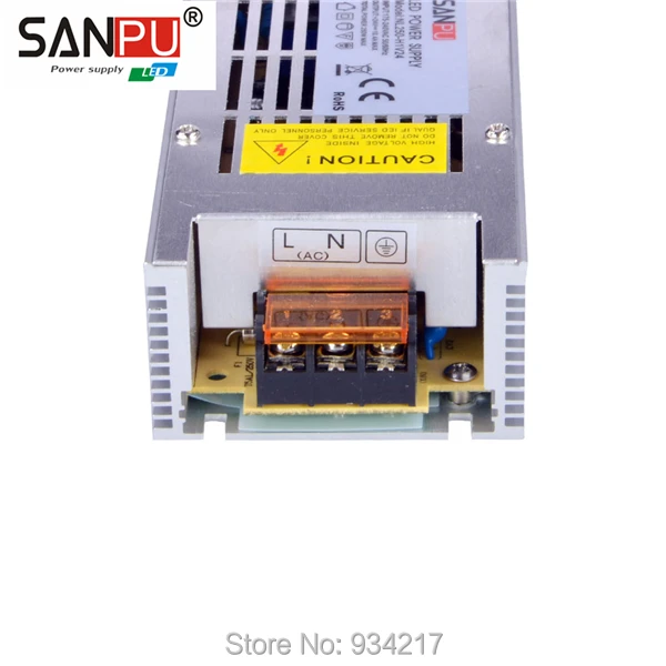 SANPU SMPS Светодиодный источник питания 250 Вт 24 В 10.4A AC DC 220 в импульсный трансформатор