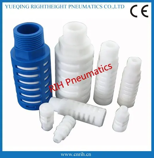 high quality pneumatic solenoid valve plastic silencer 30 02 1/4