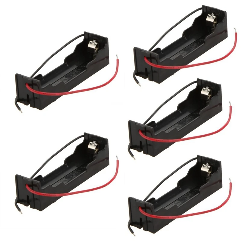 

5 Pcs DIY battery storage box case holder for 3.7V 18650 Lithium batteries #8