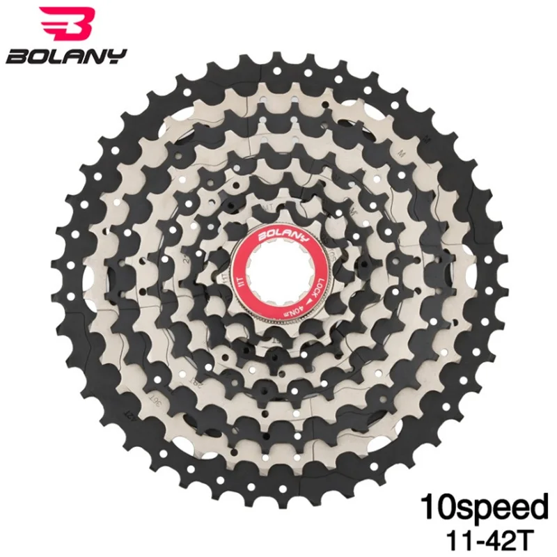 BOLANY 10 S 11-42 T MTB набор звездочек со встроенной трещоткой для горного велосипеда