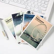 1 шт. креативная Ретро свежая художественная книжная Закладка ручная роспись наиболее хочу путешествовать по всему миру(Закладка