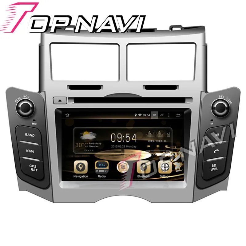 

Topnavi 6.2'' Octa Core 4GB RAM Android 6.0 Car Radio Stereo GPS for Toyota Yaris 2005 2006 2007 2008 2009 2010 2011 Audio DVD