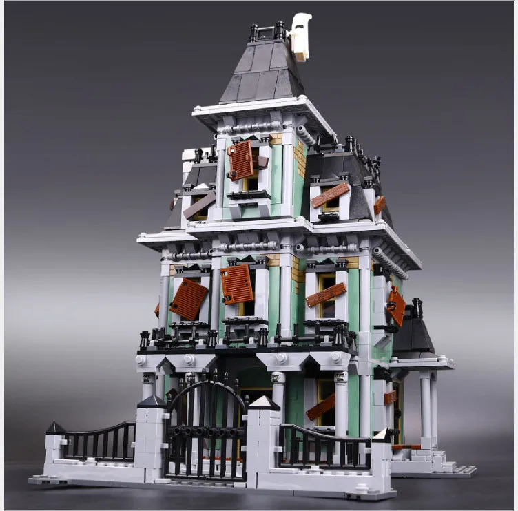 

IN STOCK lepin 16007 2141Pcs Monster fighter The haunted house Model set Building Kits Model Compatible With 10228 toy for kids