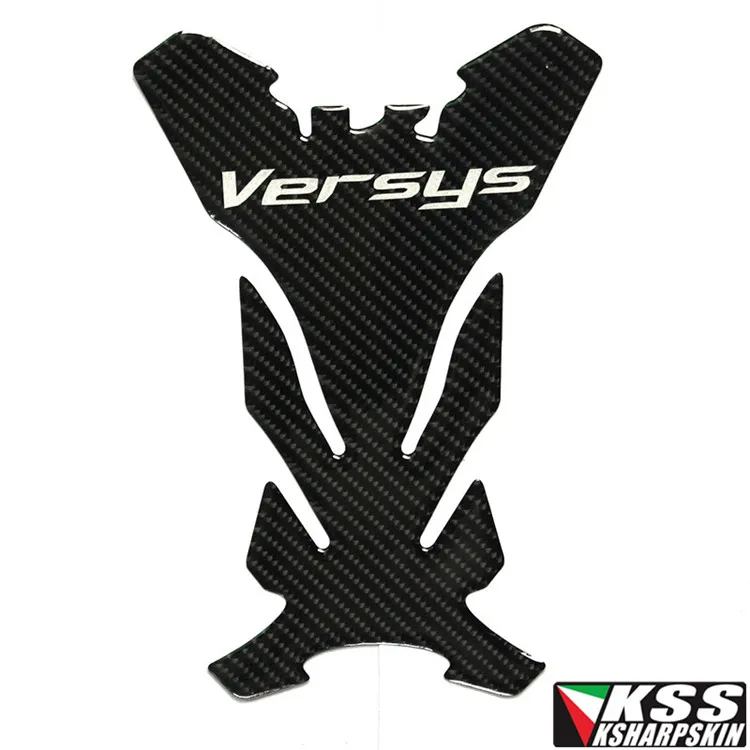 K-sharp Carbon 3D ADESIVI MOTO наклейка эмблема защитный бак Pad газовая крышка подходит для KAWASAKI versys 650