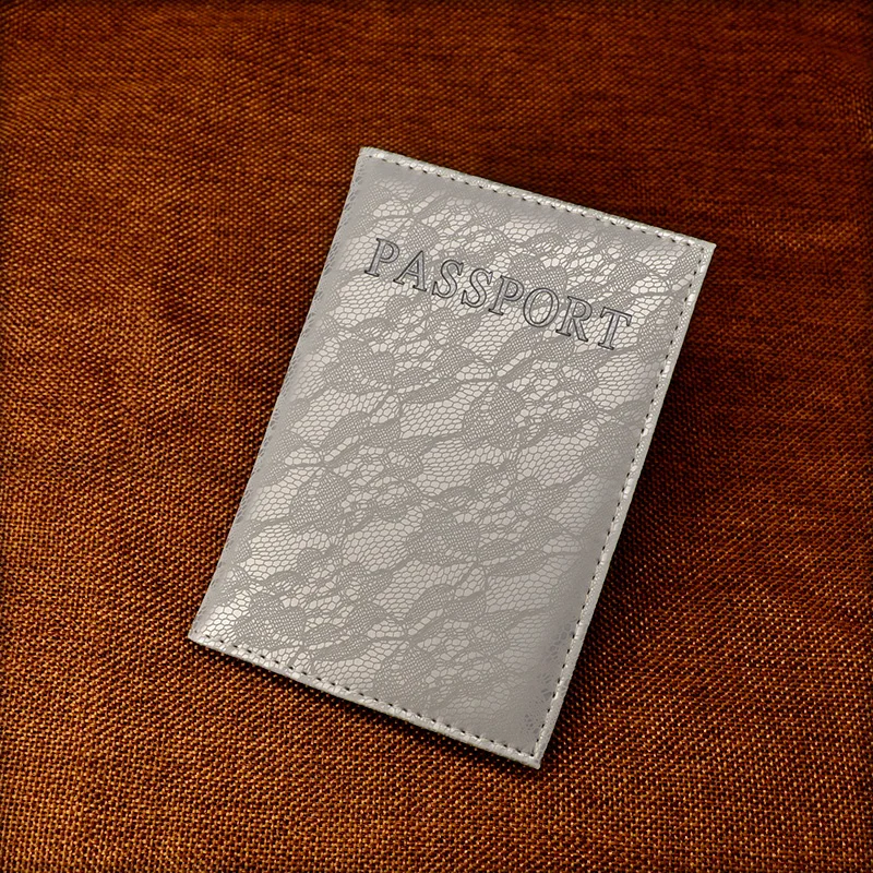 Luxury Elegant Passport Cover Russia Travel Lace Passport Case Paspoort