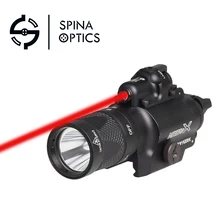 SPINA Оптика Тактический X400V ИК ночного видения оружие Свет комбо лазерный пистолет охотничий Скаут оружие Свет