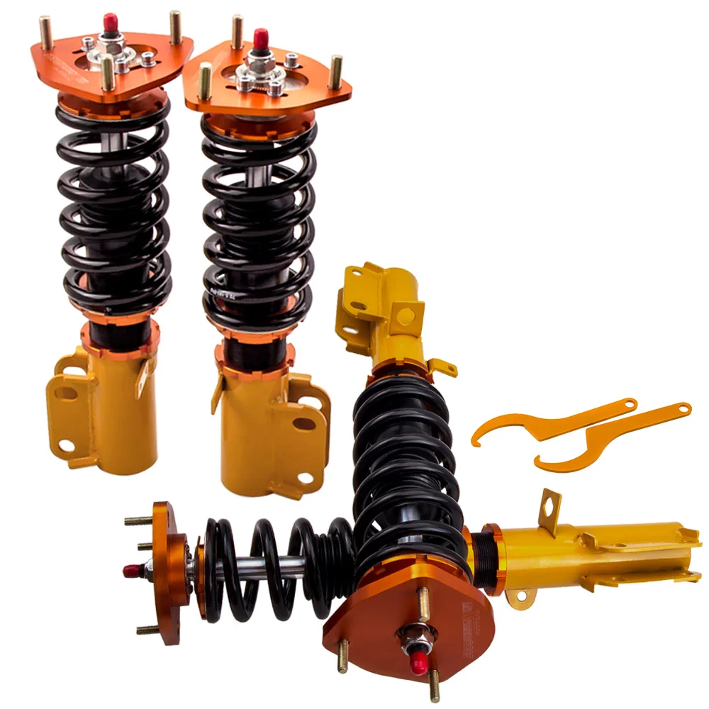 24way Adj. Coilover койловеров распорки для Toyota Corolla Lewin AE90 AE100 AE111 подвеска пружинный амортизатор силы развал пластина пружина