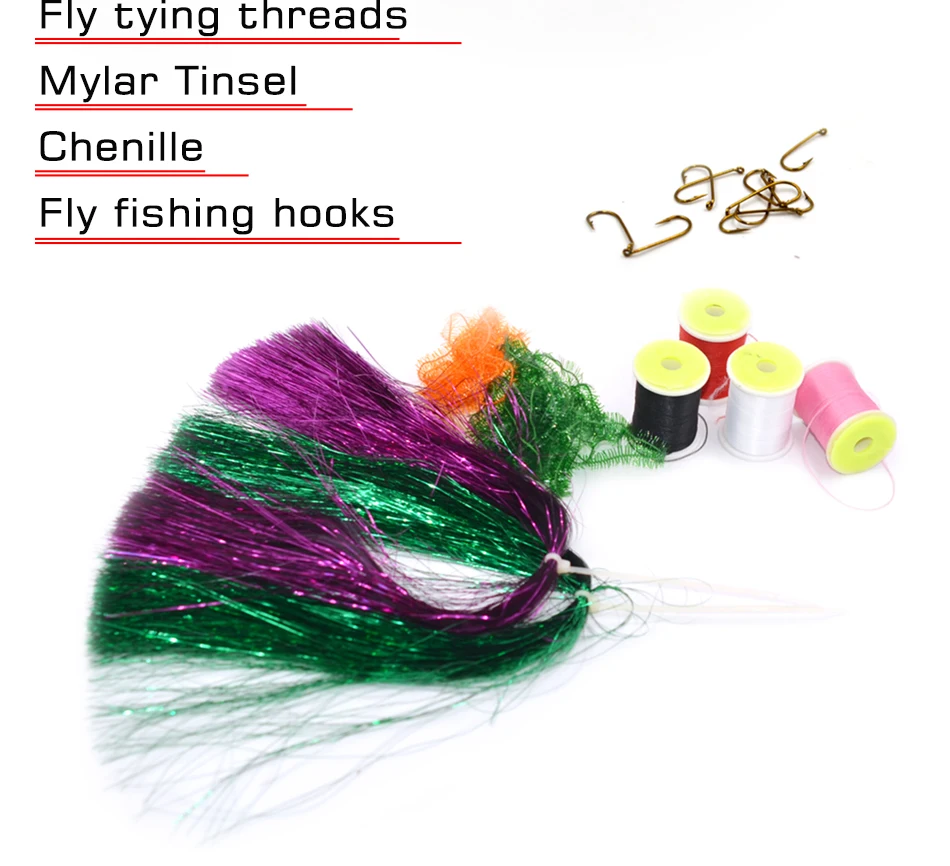 Empilhador de Cabelo Mnft Deluxe Amarrando Ferramentas Kit no Pacote Portátil Bolsa Incluem Voar Vise Bobbin Suportes Alicate Chicote Finalizadores Fly 11 Esporte e Lazer