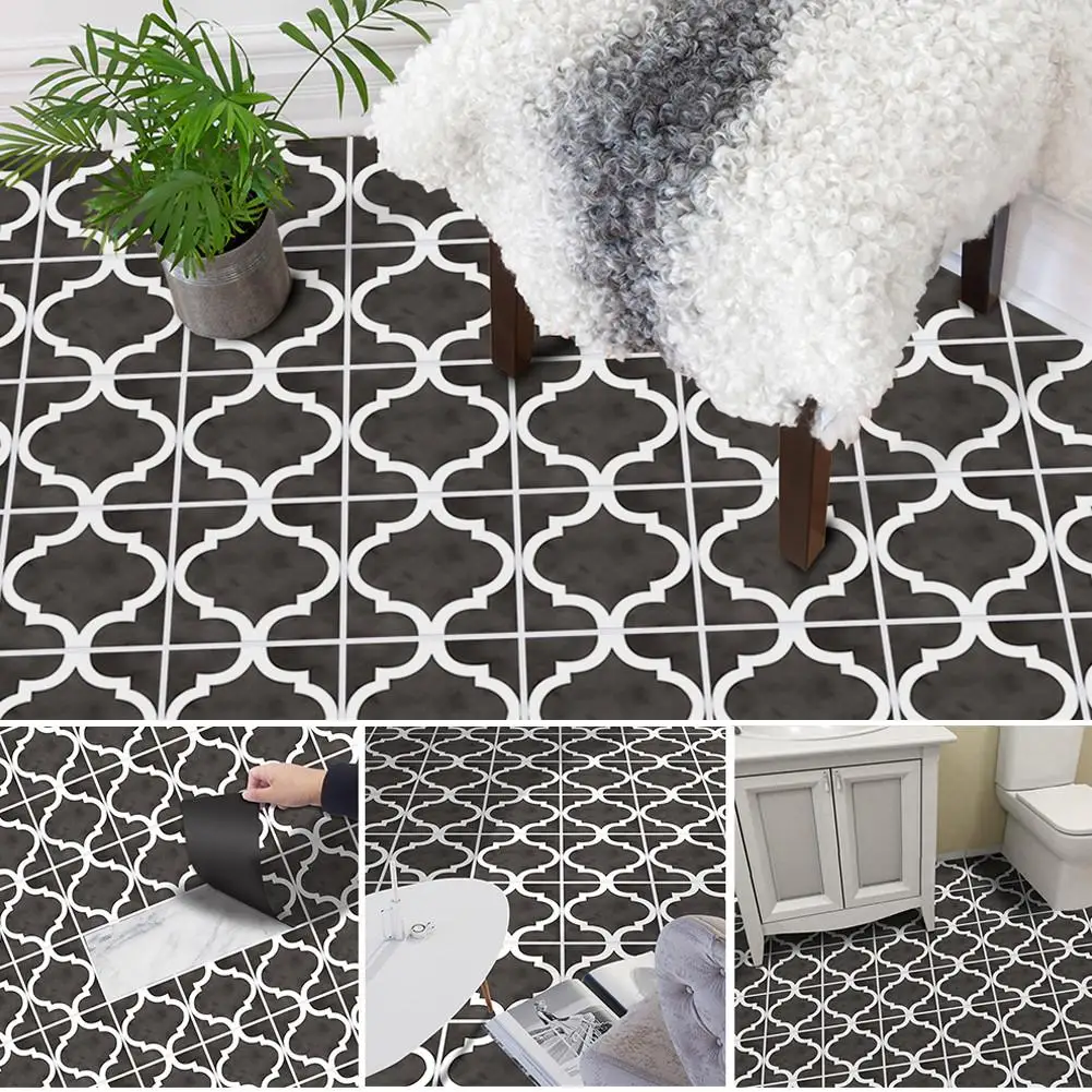 

Thickened Wear-Resistant Plastic Floor Stickers PVC Floor Self-Adhesive Floor Leather Home Waterproof Stickers