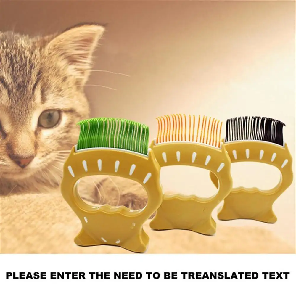 Pet Hair Trimmer Comb Elegant Removing Shell Portable Grooming Tool | Дом и сад