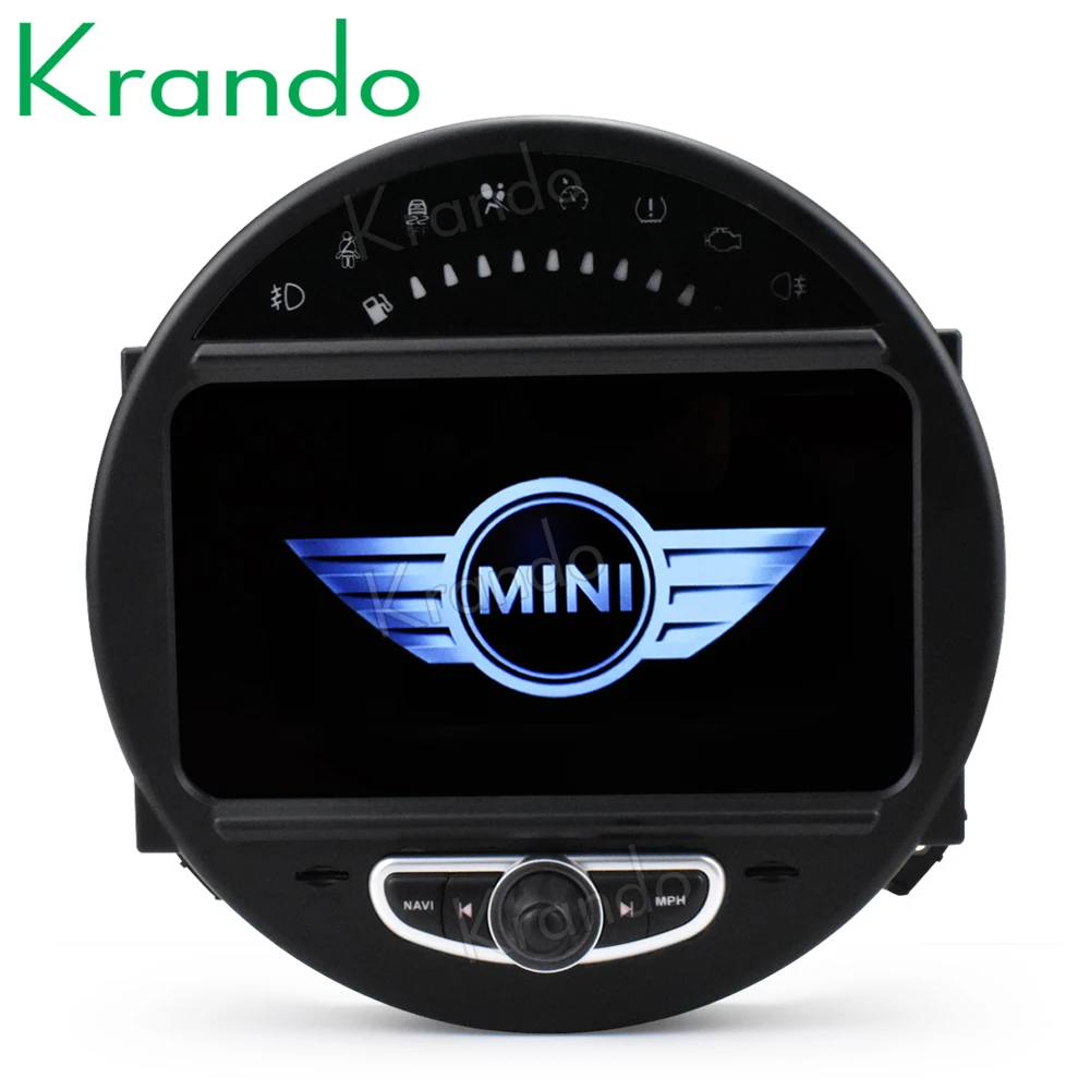 

Krando 8" Android 9.0 car radio audio player multimedia system GPS for BMW Mini Cooper 2006-2013 black navigation player BT