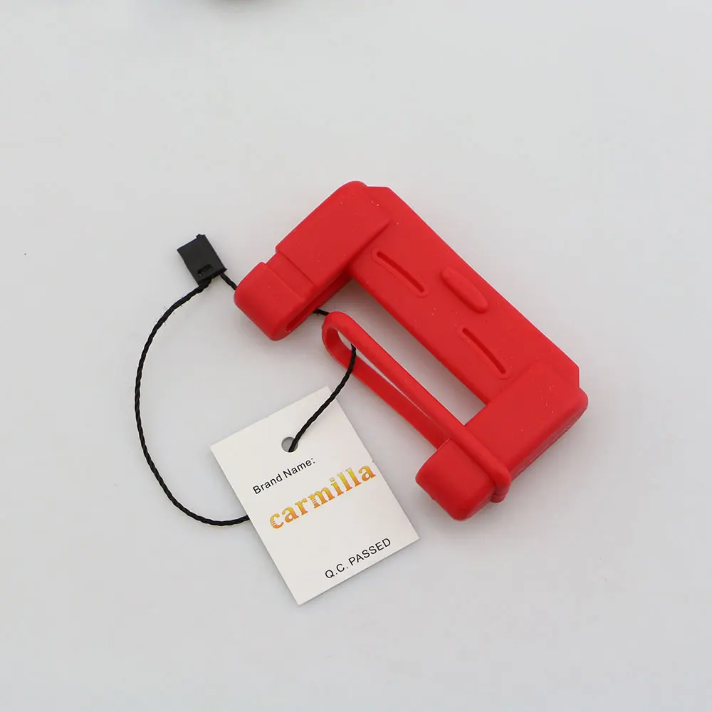 Carmilla Car Seat Safety Belt Buckle Silicon Protector Cover for Skoda Octavia Fabia Rapid for VW Tiguan Passat Polo Jetta Golf