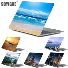 Чехол для ноутбука APPle MacBook Air Pro retina 11 12 13 15 с сенсорной панелью mac Book15.4 13,3 inchSleeve Shell Ландшафтный узор