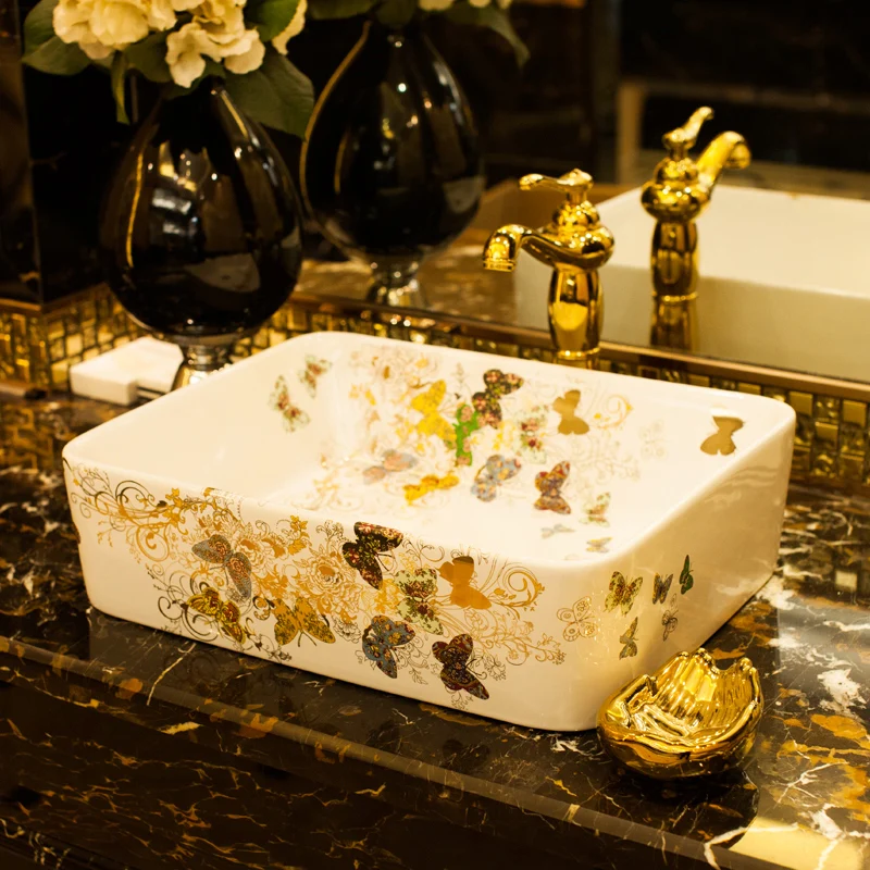 Sanat Lavabo Seramik Mutfak Tezgahi Lavabo Banyo Lavabolari Lavabo