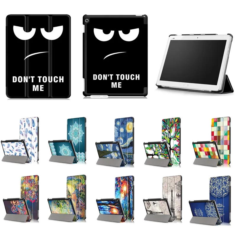 

Leather Case For Media Pad M3 Lite 10 Ultra Thin Slim Smart Cover Case For Huawei Mediapad M3 Lite 10.1 BAH-W09 BAH-AL00