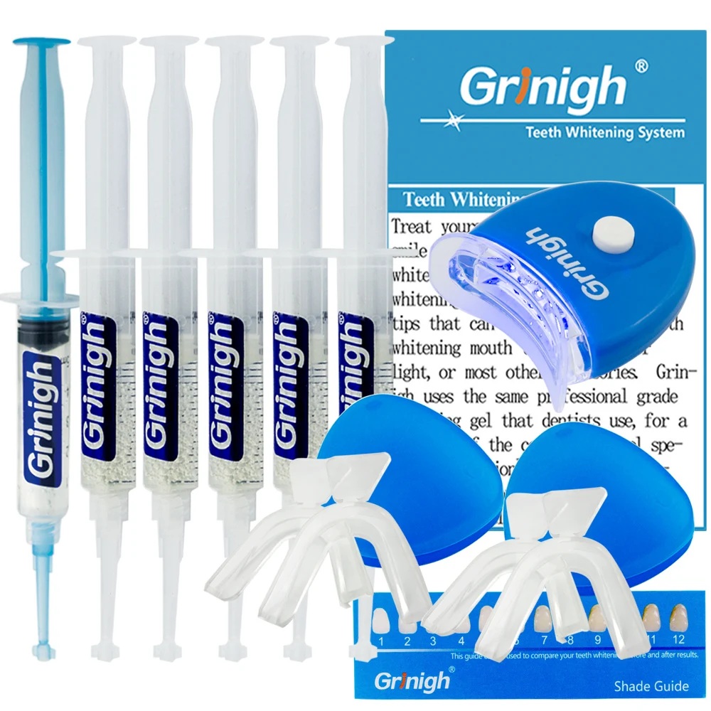 Grinigh Home 35 Hydrogen Peroxide Gel Teeth Whitening Tooth Bleaching