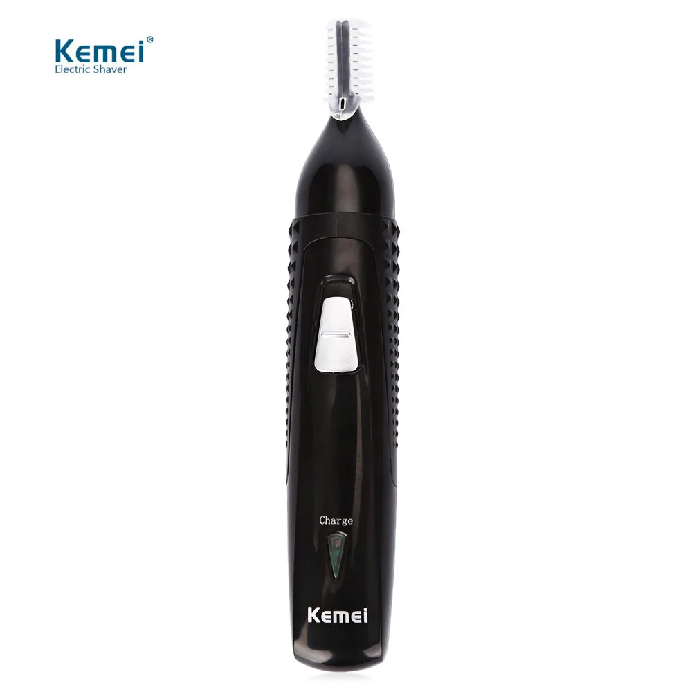 

Kemei KM-309 3 In 1 Multifuntional Rechargeable Electric Nose Hair Trimmer Set Ear Face Sideburns Washable Facial Cutter Cleaner